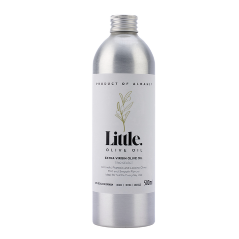 Trio Select EVOO 500ml Aluminium Bottle