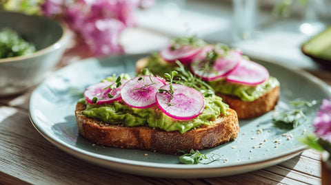 Avocado and Radish Toast Recipe