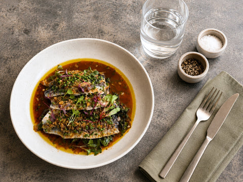 Cured Sardines with Esme Salad Recipe