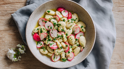 Radish and Butter Bean Salad Recipe