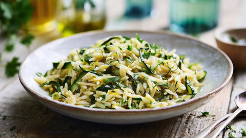 Courgette and Lemon Orzo Recipe
