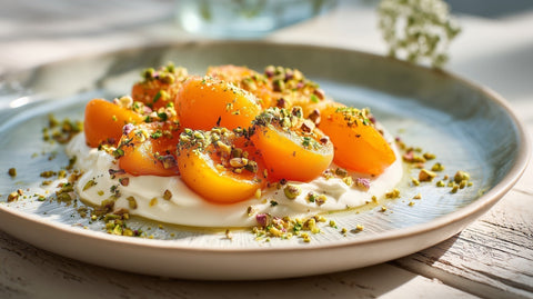 Roasted Apricots with Mascarpone Recipe