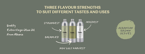 little olive oil new harvest flavour banner